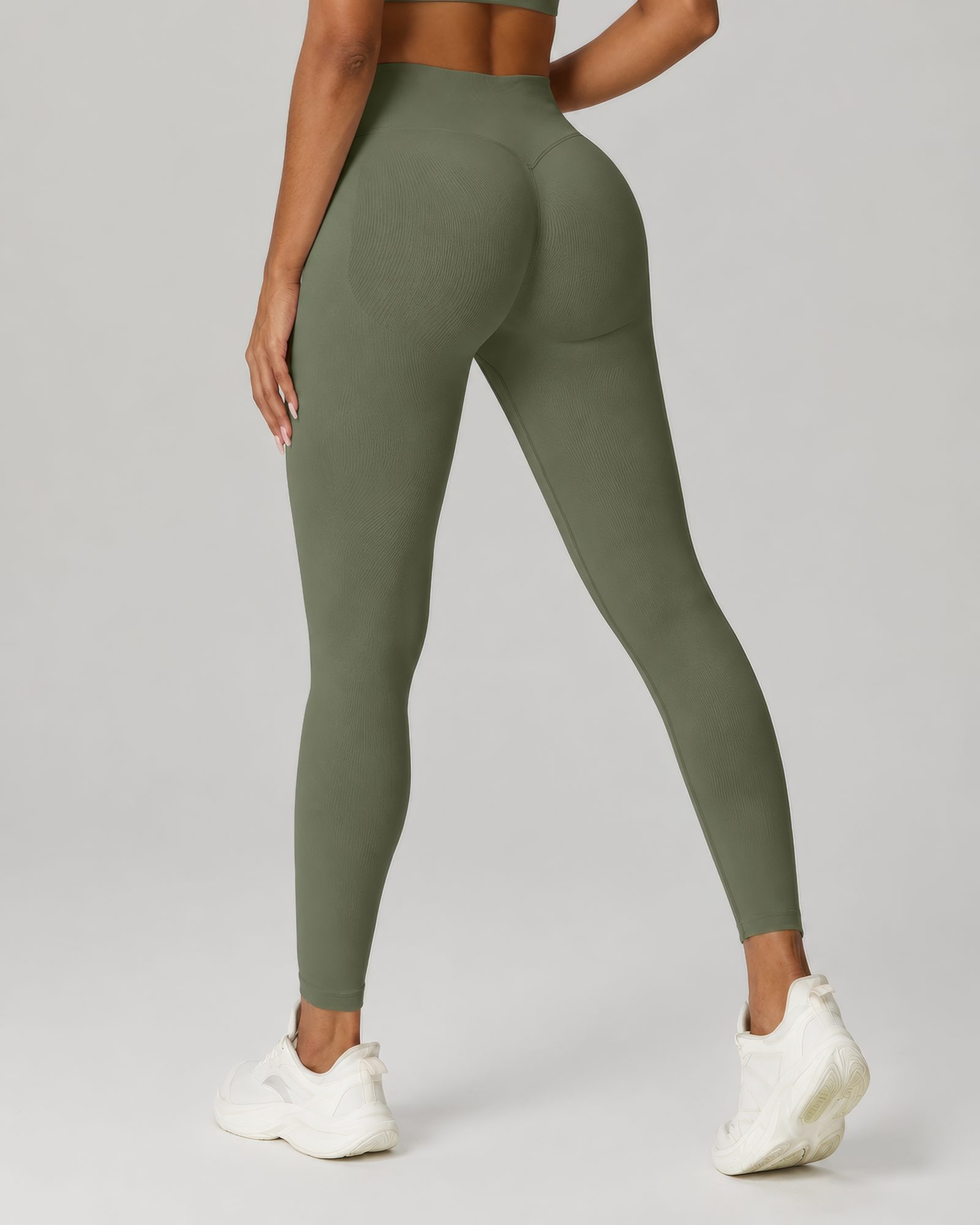 Manila Leggings – Olive Green
