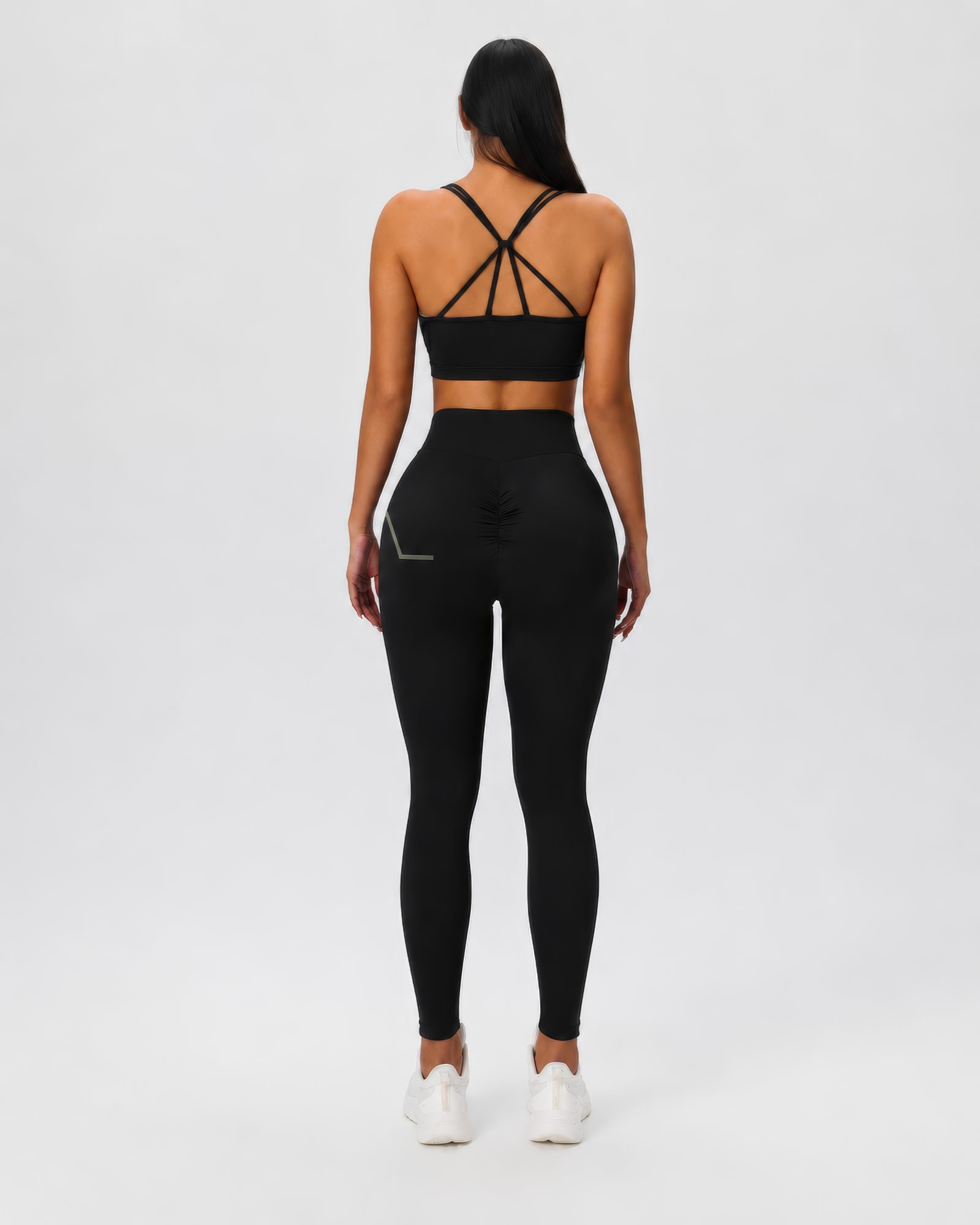 Miami Sports Bra – Jet Black