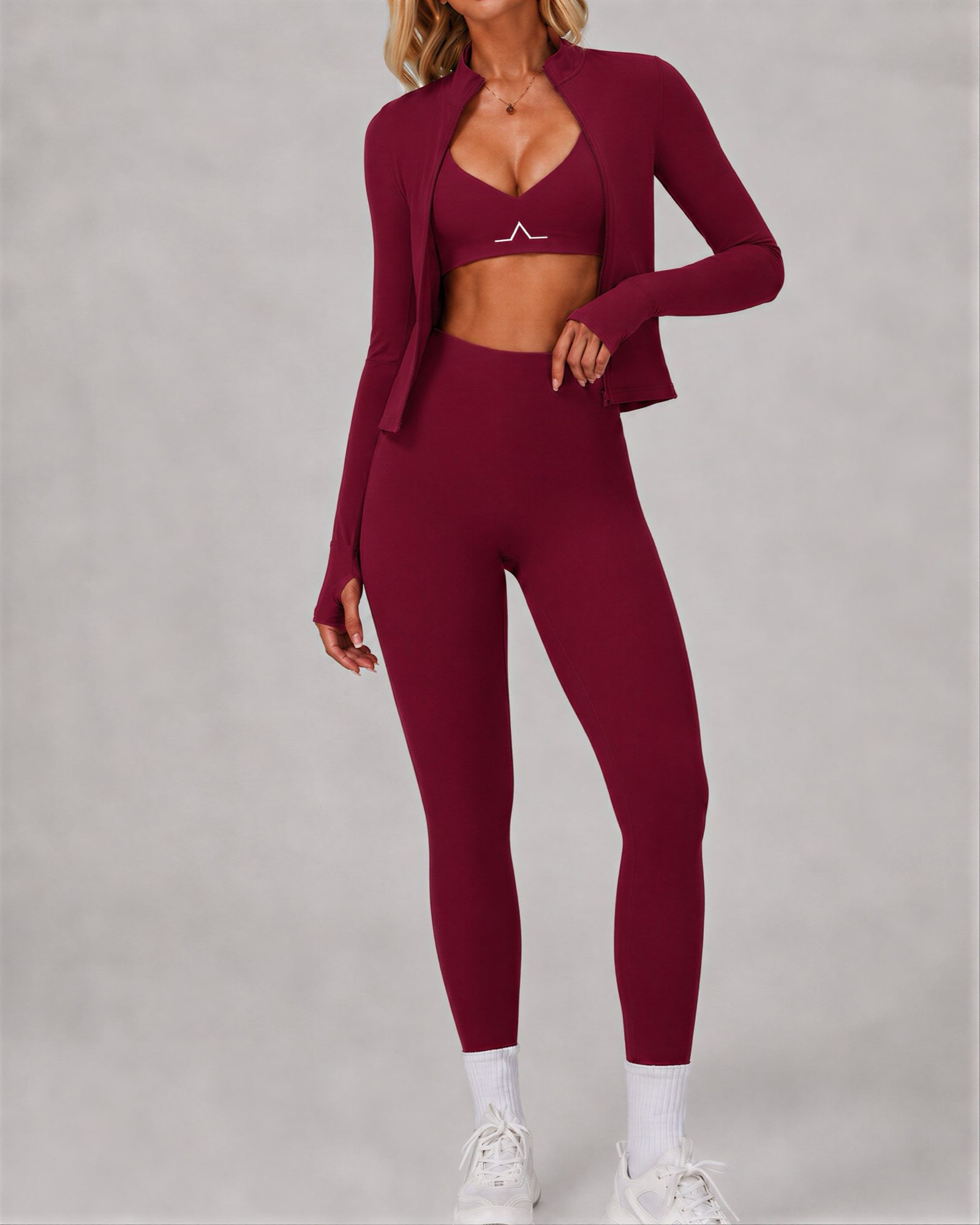 Valencia Jacket – Merlot Wine